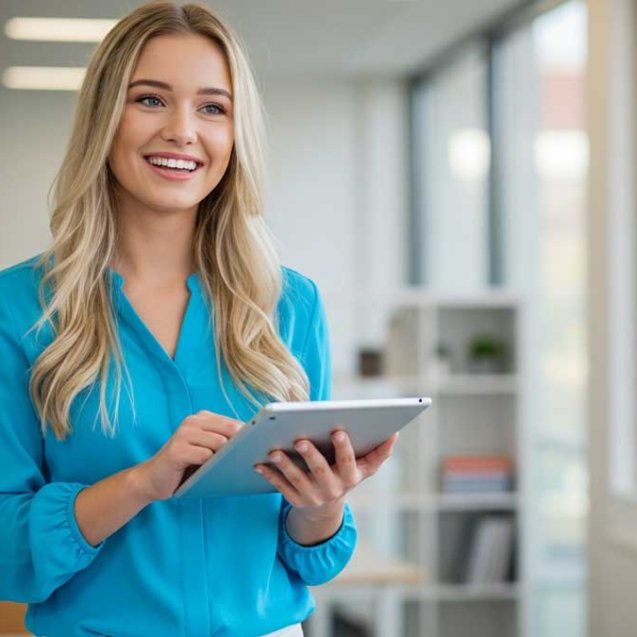 Imagem de destaque do artigo 'Cursos Online com Certificado em 2025' da revista Curso EAD Studio, mostrando estudante com tablet e certificado digital.