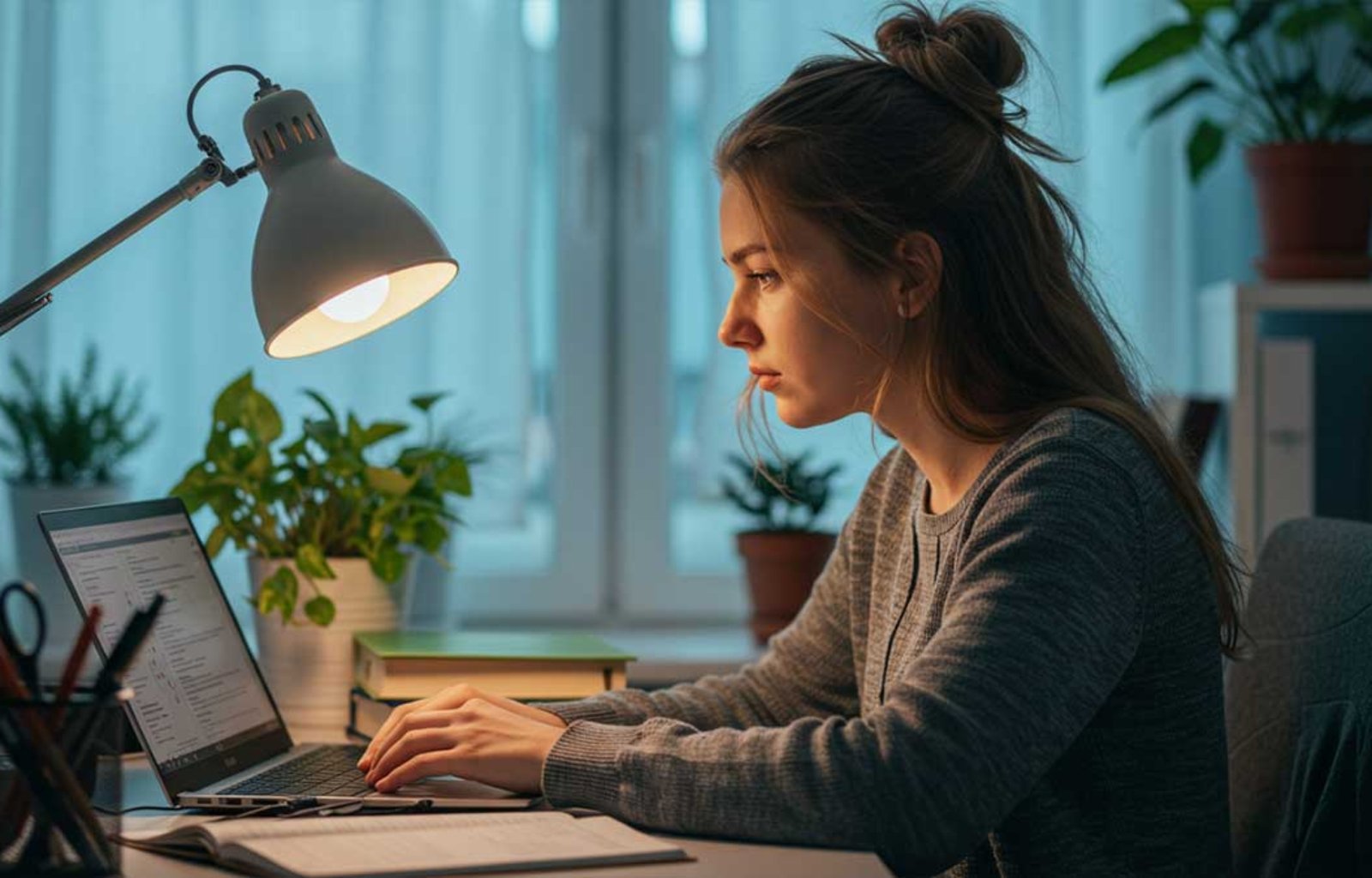 Estudante aplicando estratégias para estudar online em 2025, destaque da revista Curso EAD Studio.